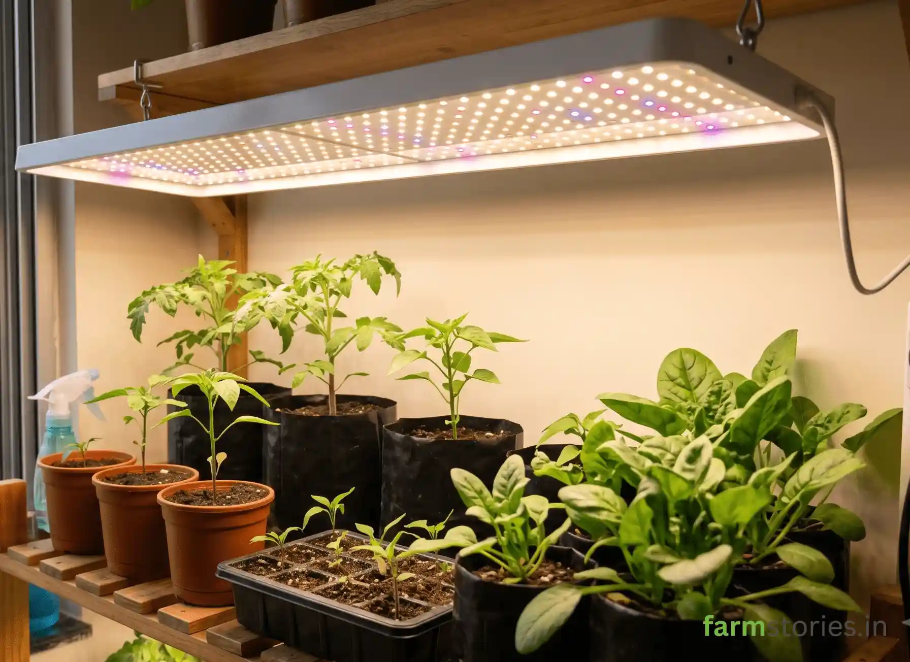 Choosing the Right Grow Lights for Plants: A Beginner's Guide for Indoor Indian Gardening