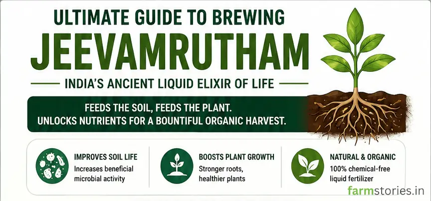 what is jeevamrutham India’s Ancient Liquid Fertilizer